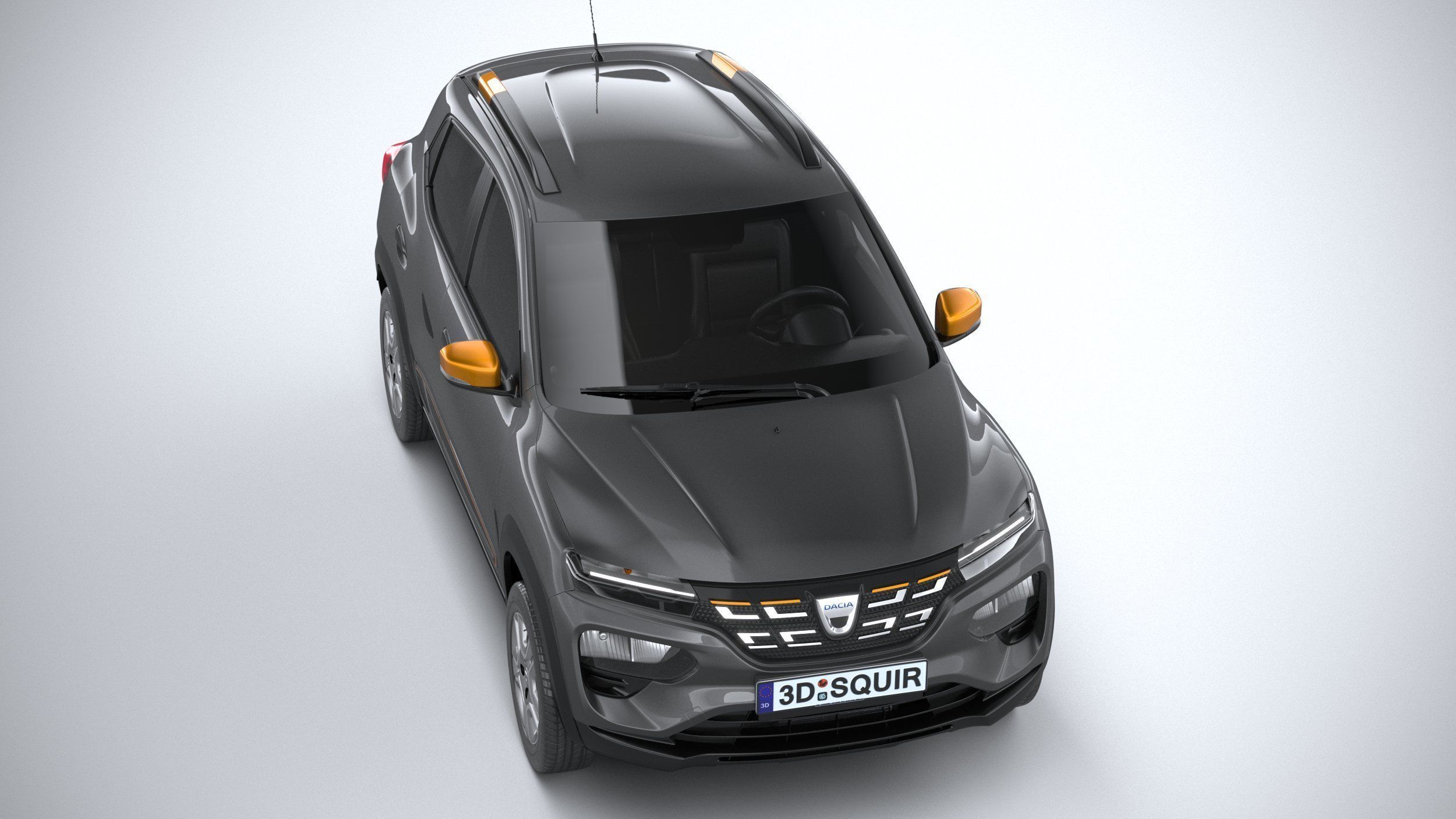 Dacia Spring 2022 3D model_12