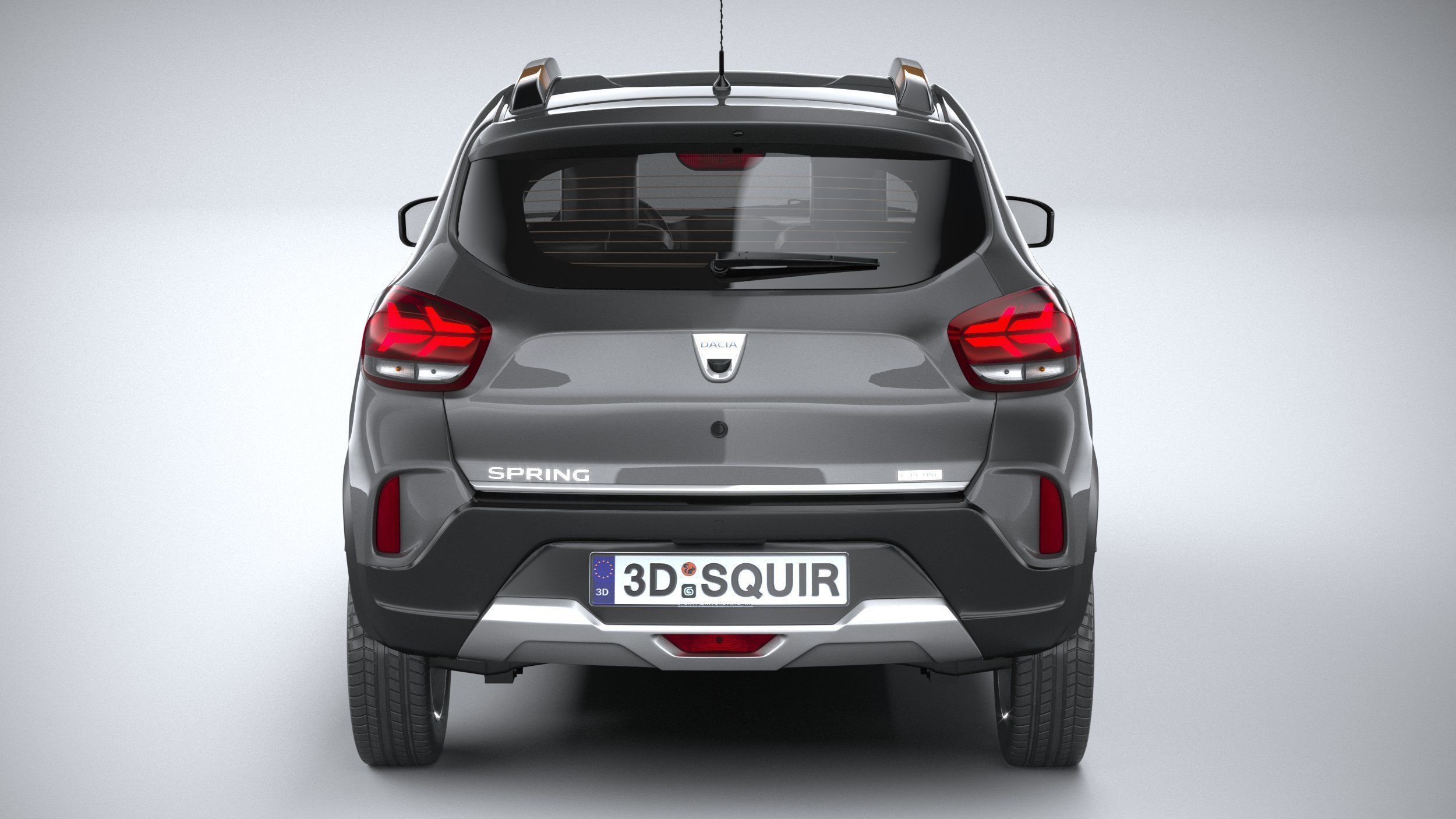 Dacia Spring 2022 3D model_4