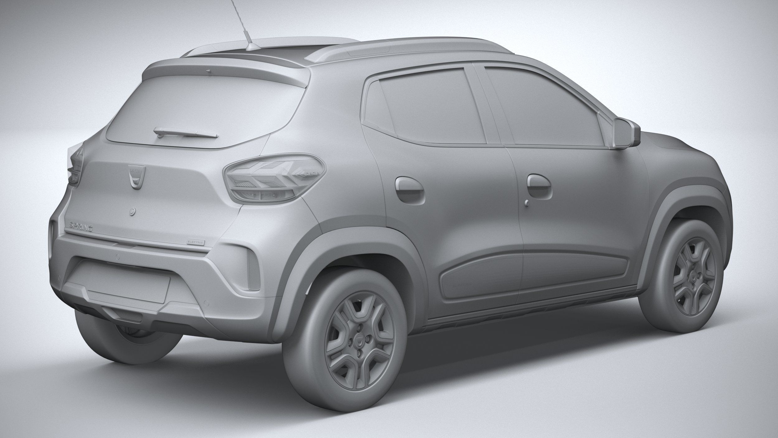 Dacia Spring 2022 3D model_25
