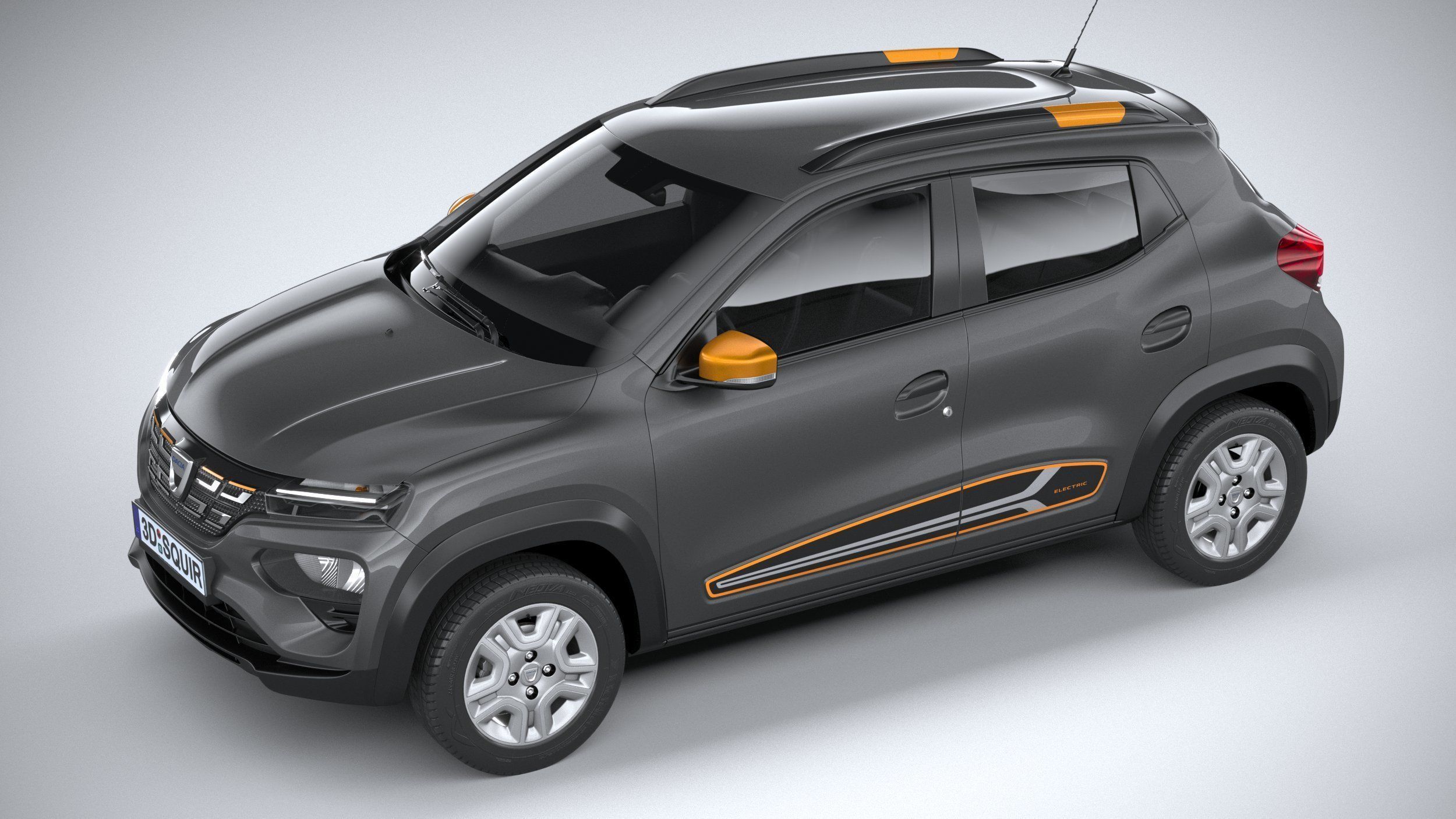 Dacia Spring 2022 3D model_7