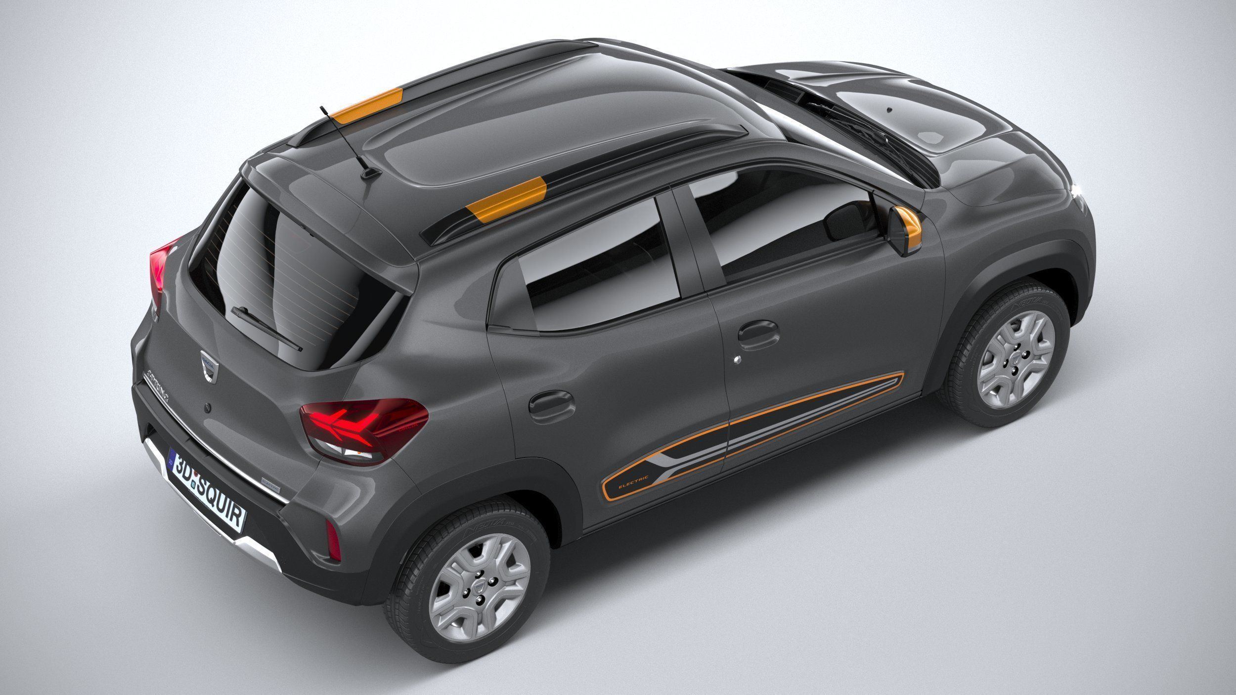 Dacia Spring 2022 3D model_10