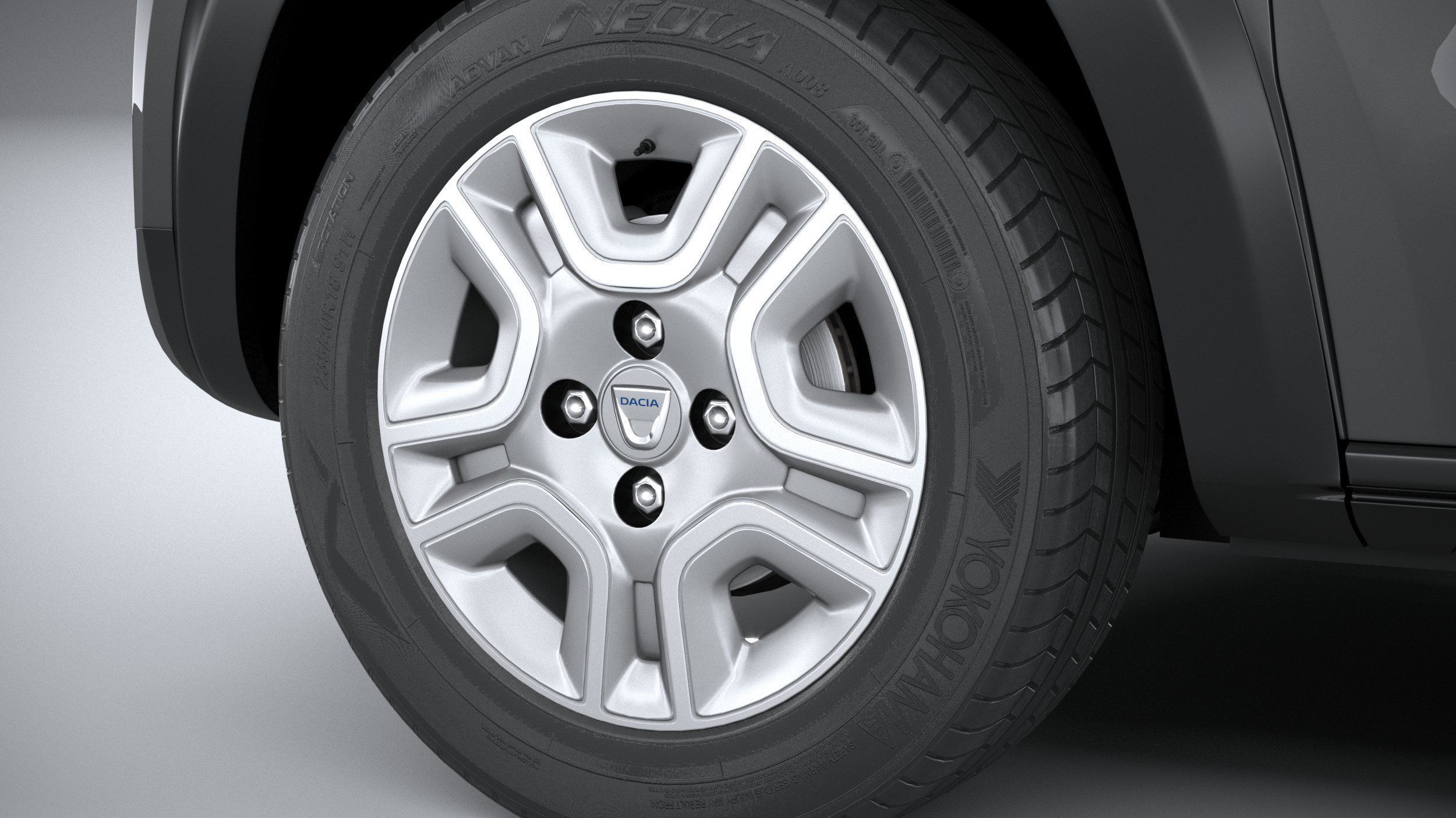 Dacia Spring 2022 3D model_16