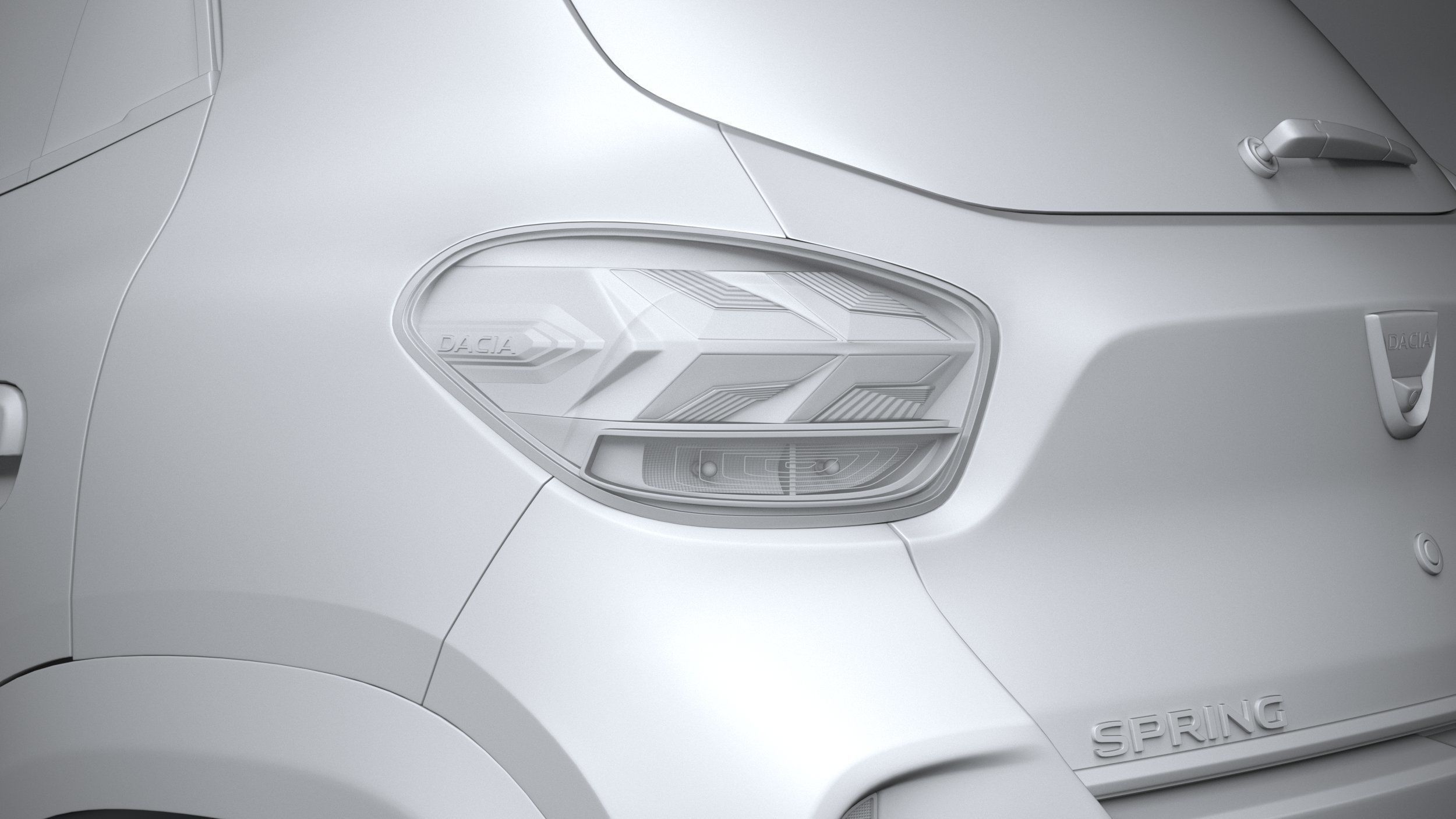 Dacia Spring 2022 3D model_24