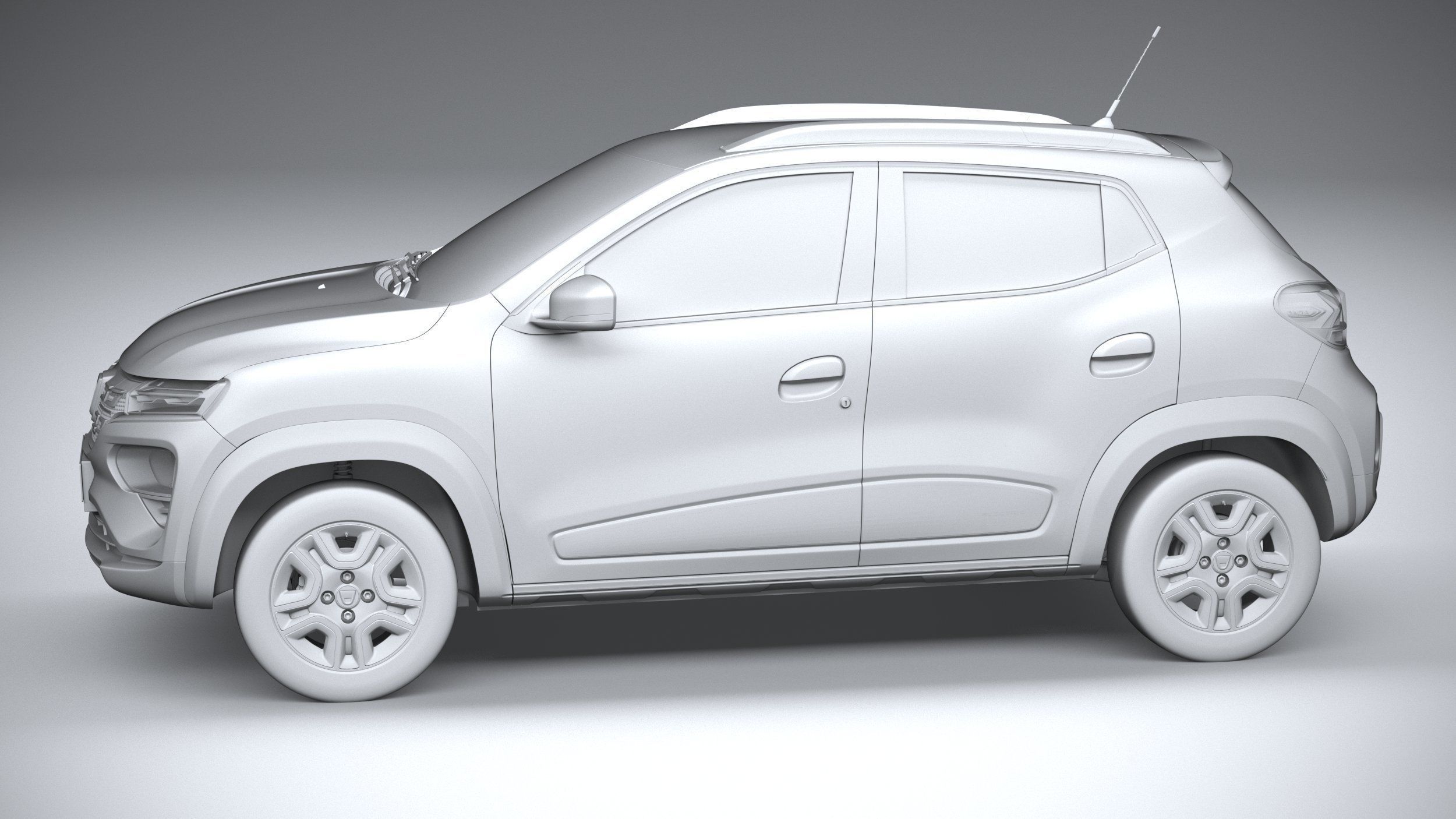 Dacia Spring 2022 3D model_22