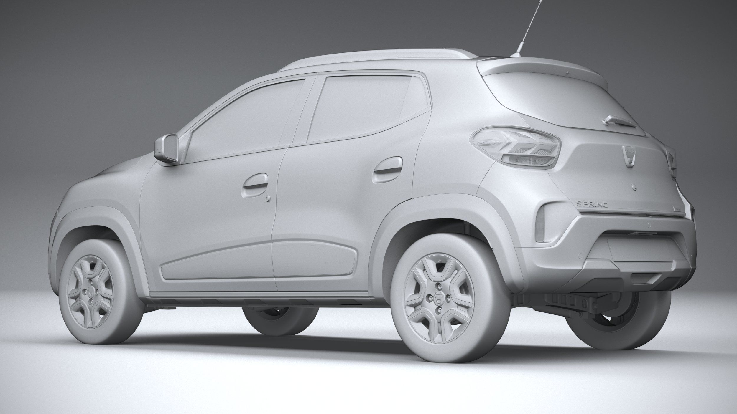 Dacia Spring 2022 3D model_21