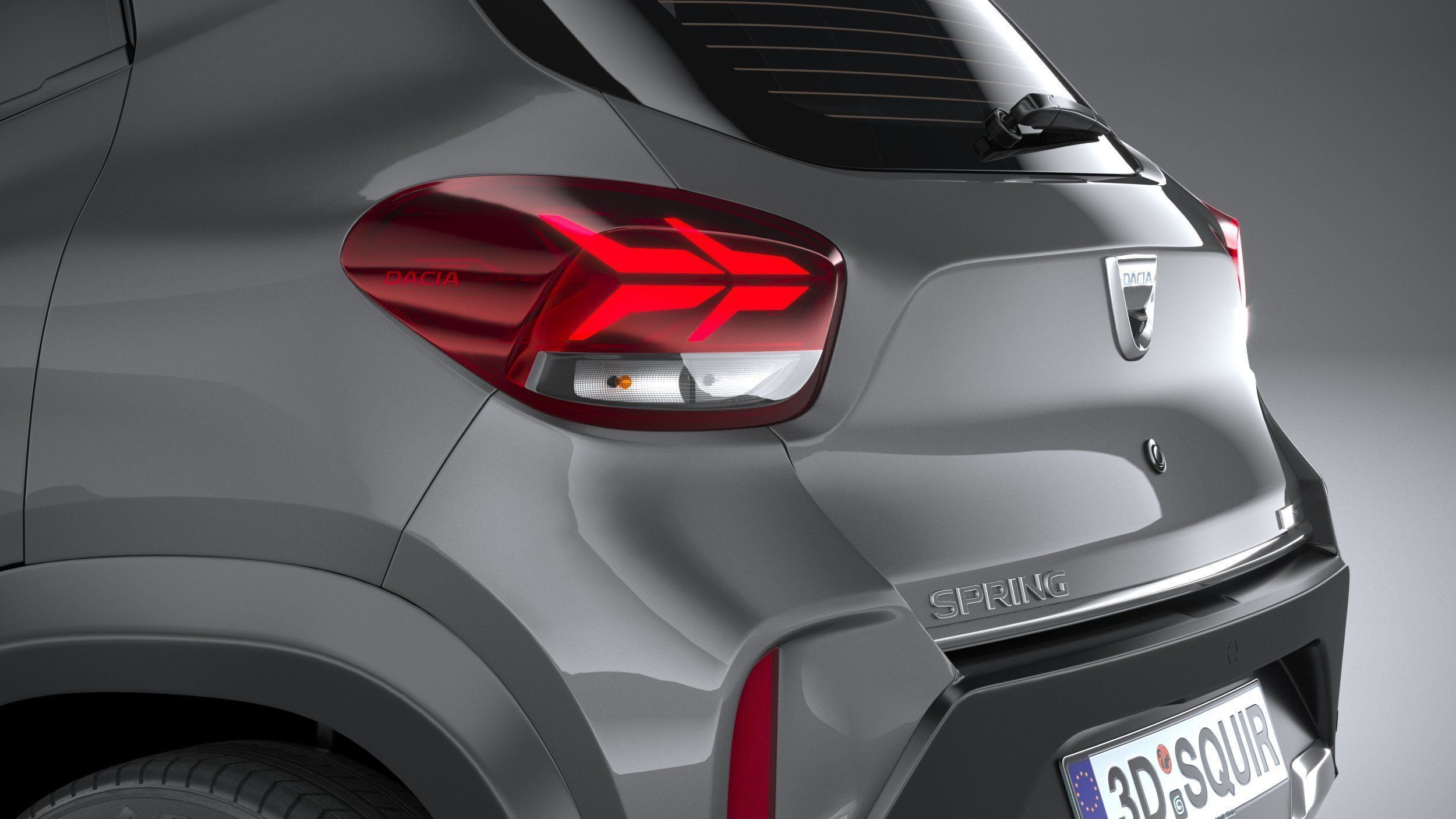 Dacia Spring 2022 3D model_6