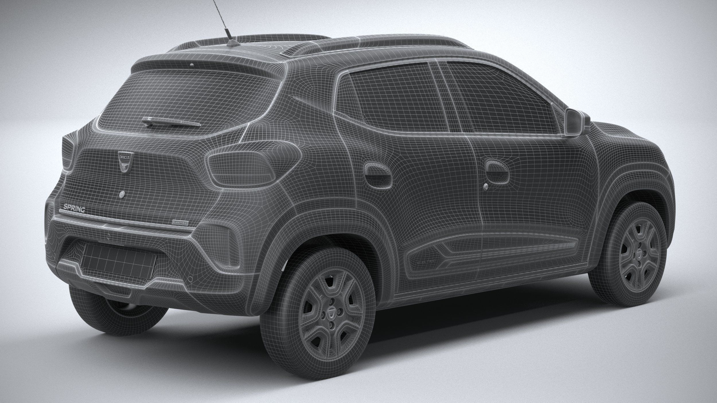 Dacia Spring 2022 3D model_27