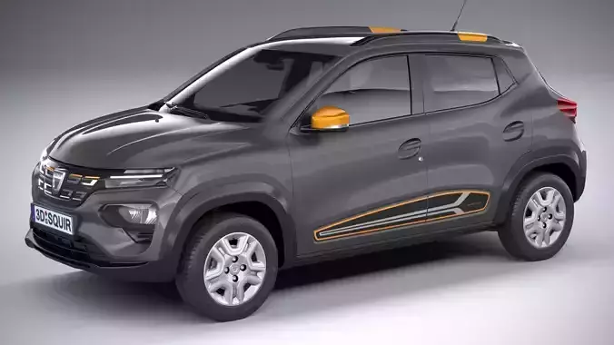Dacia Spring 2022 3D model