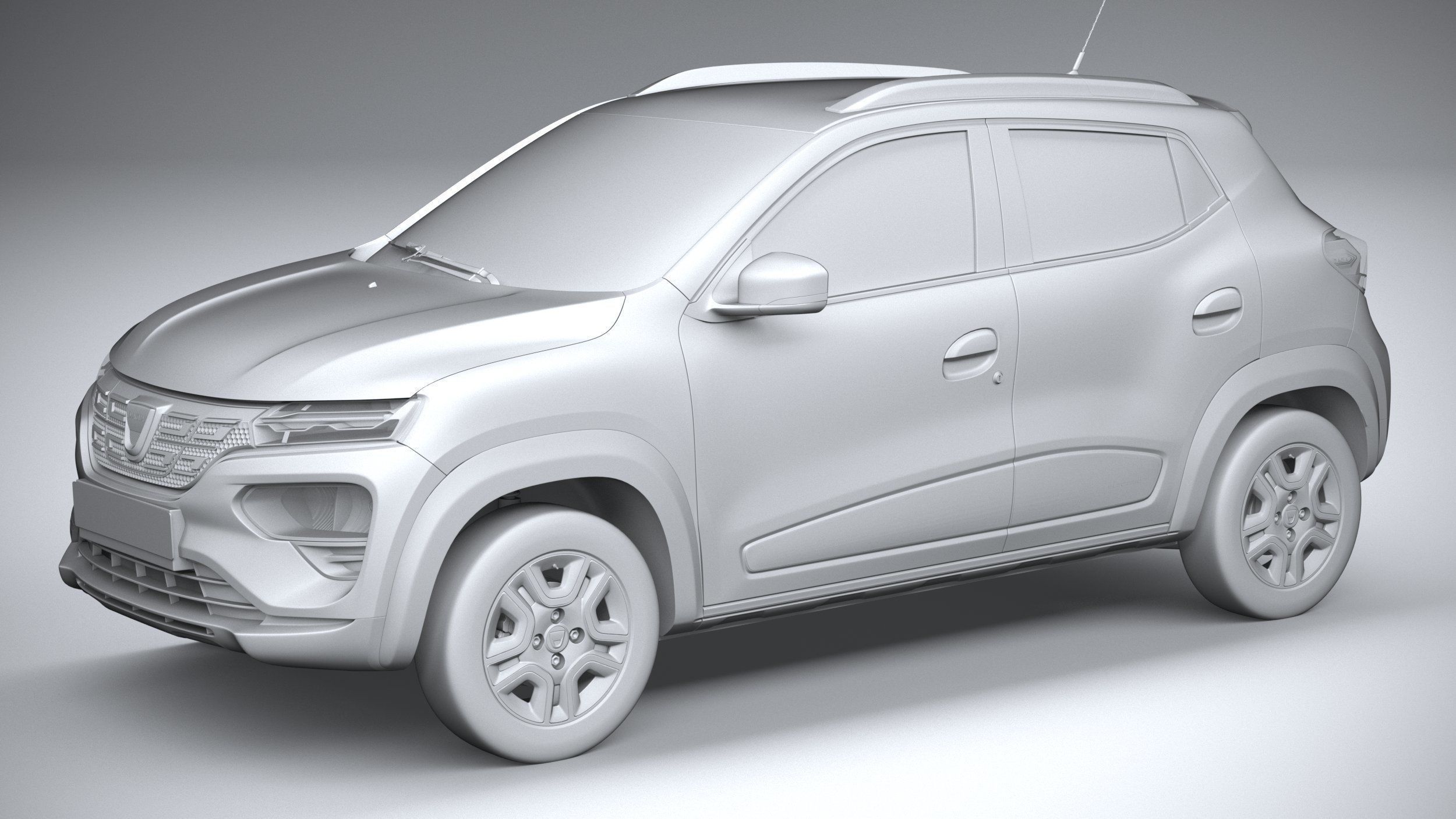 Dacia Spring 2022 3D model_19