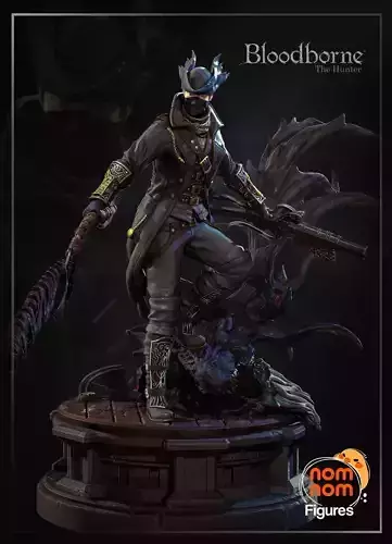 Hunter - Bloodborne 3D print model