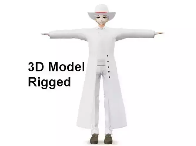 3D Model Vrchat Ruiz