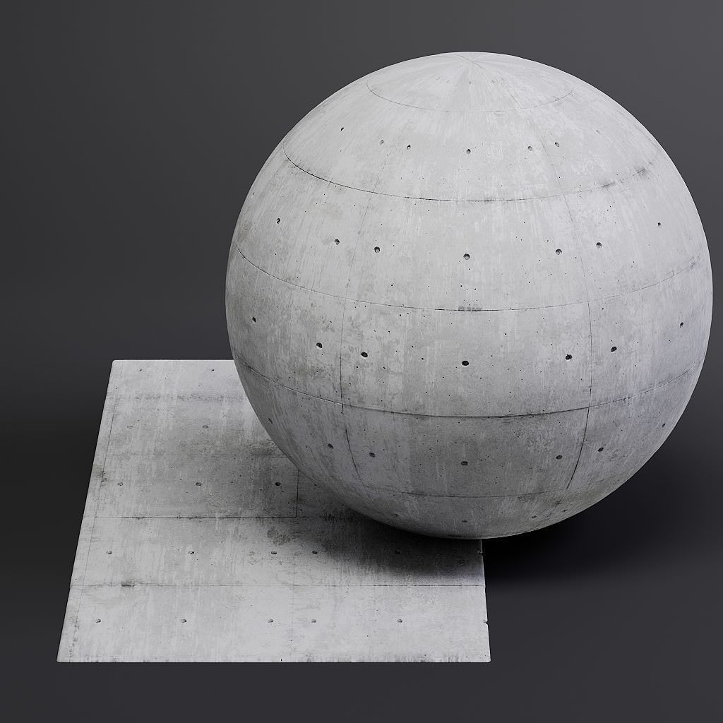 Concrete vol08 Structured 8K Seamless PBR Materials Texture_31