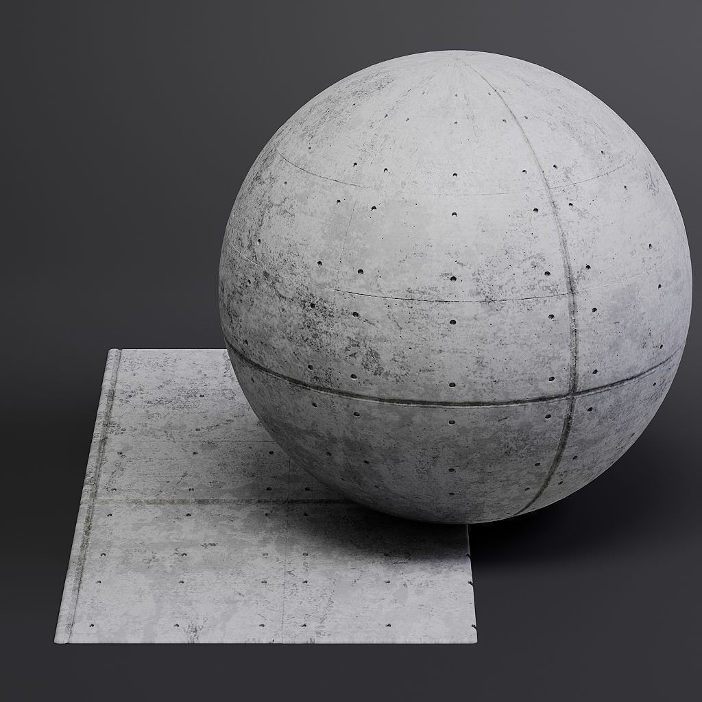 Concrete vol08 Structured 8K Seamless PBR Materials Texture_29
