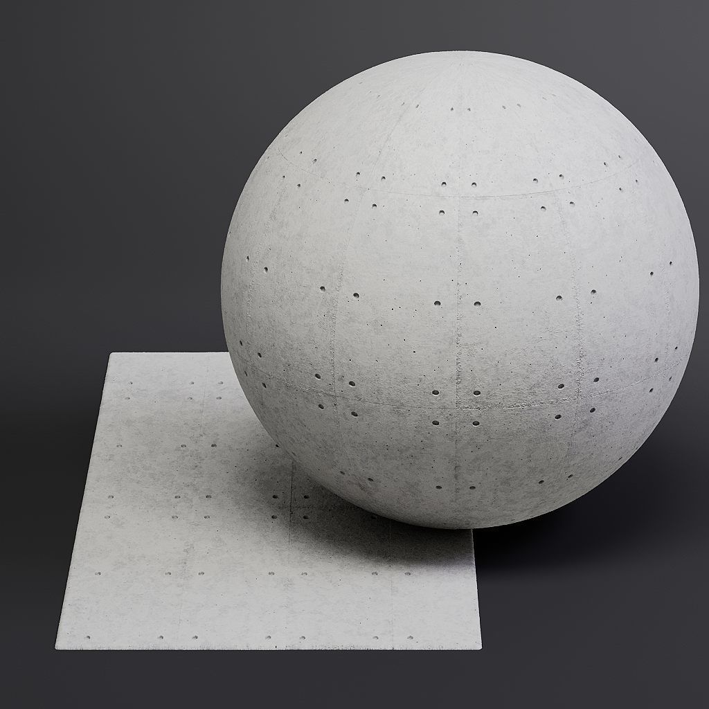 Concrete vol08 Structured 8K Seamless PBR Materials Texture_59