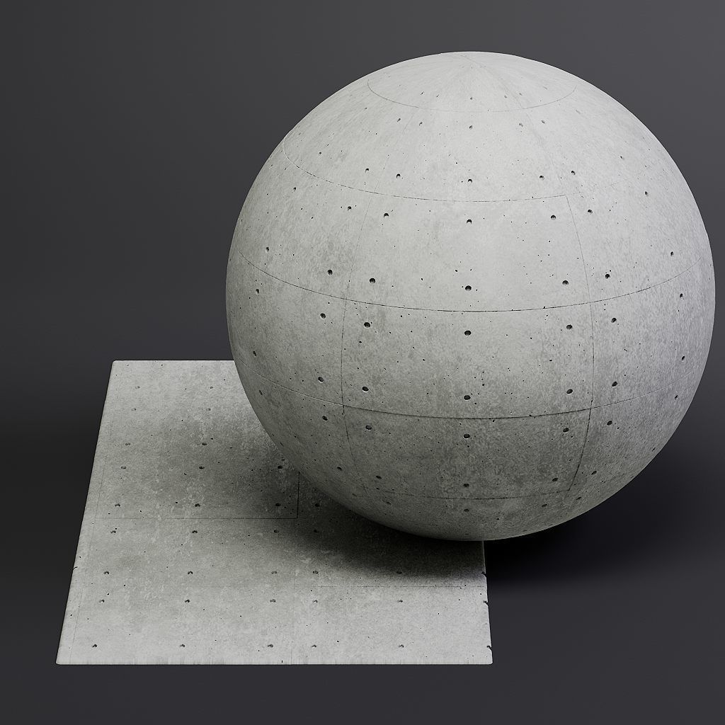Concrete vol08 Structured 8K Seamless PBR Materials Texture_25