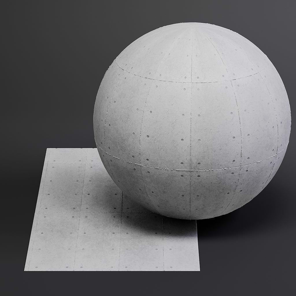 Concrete vol08 Structured 8K Seamless PBR Materials Texture_55