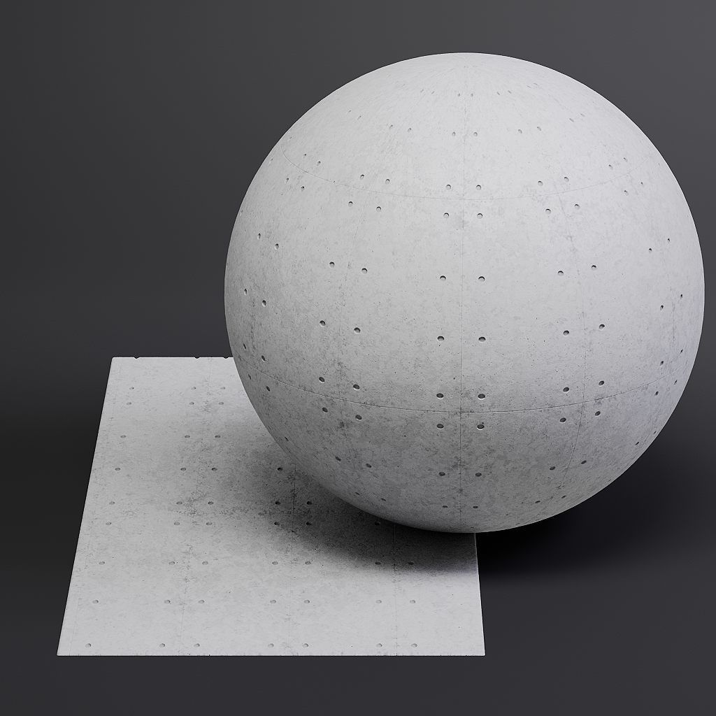 Concrete vol08 Structured 8K Seamless PBR Materials Texture_57