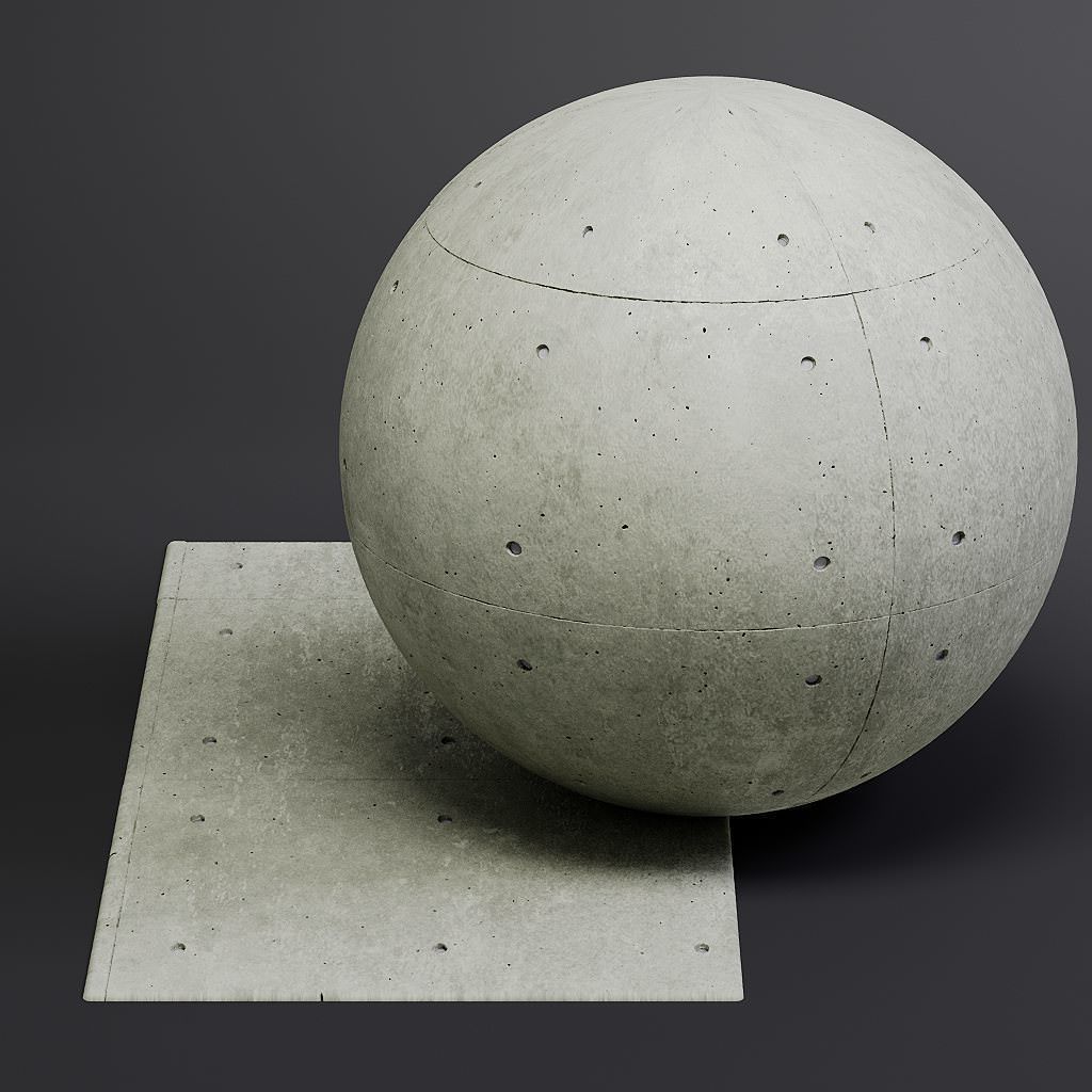 Concrete vol08 Structured 8K Seamless PBR Materials Texture_33