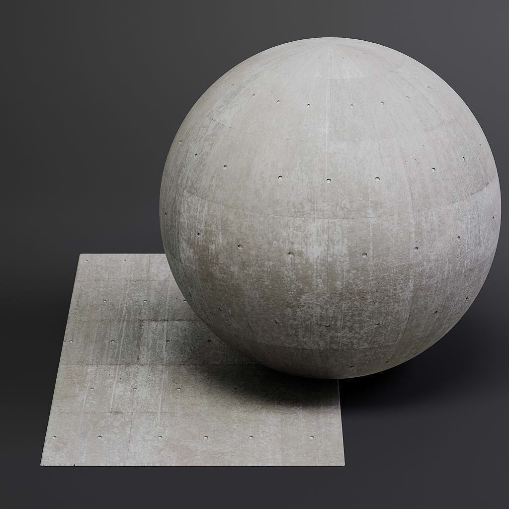 Concrete vol08 Structured 8K Seamless PBR Materials Texture_49