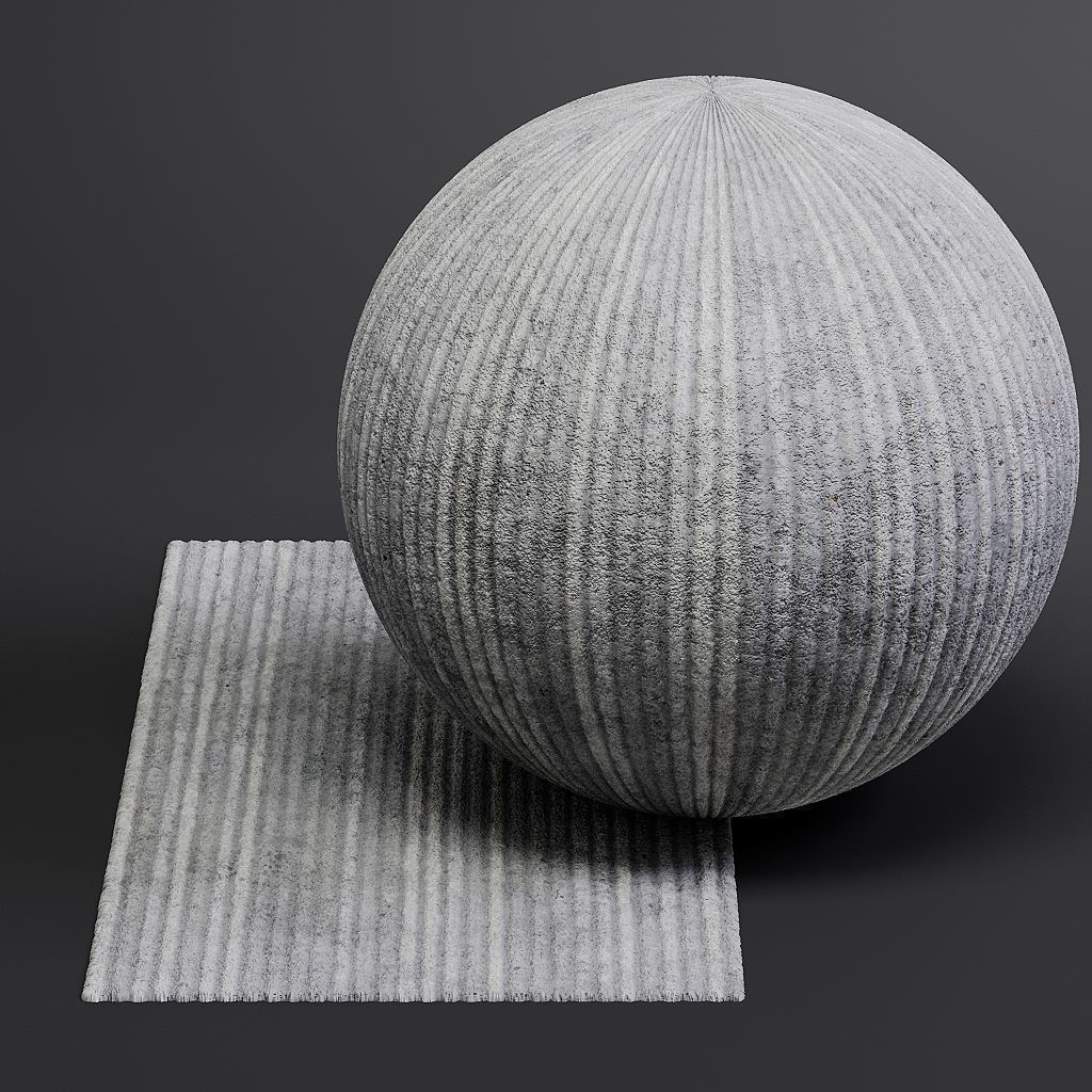 Concrete vol08 Structured 8K Seamless PBR Materials Texture_27