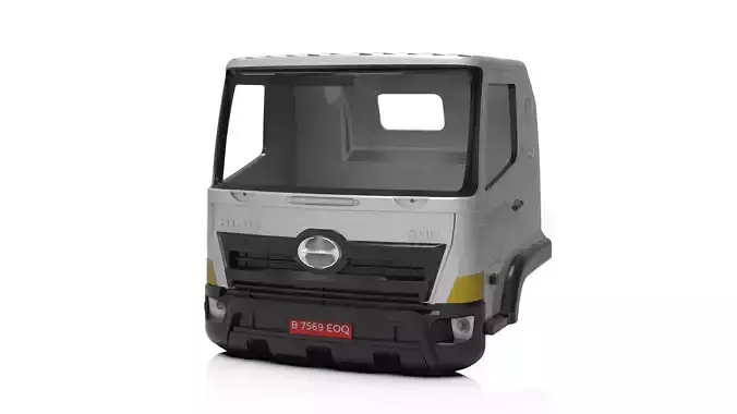 Hino 500 3D model