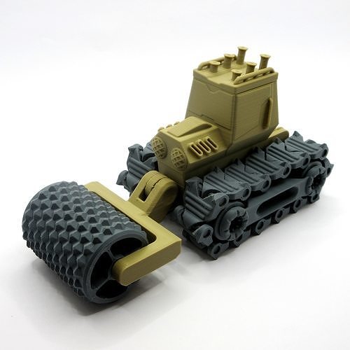 3D Printable - Heavy Bulldozer  3D print model