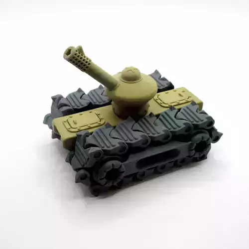 3D Printable - Cute Tank - Supportless  