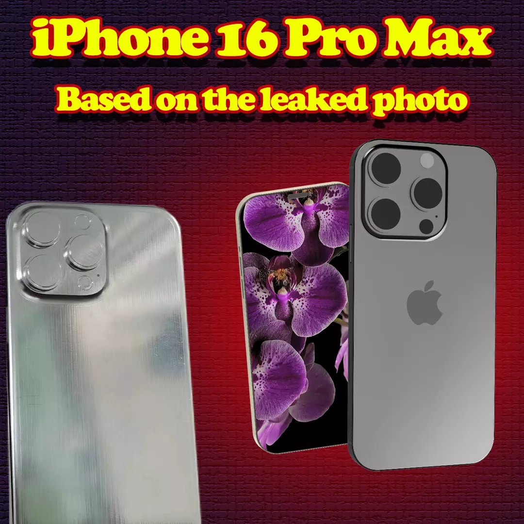 iPhone 16 Pro Max based on the leaked photos Free 3D print model