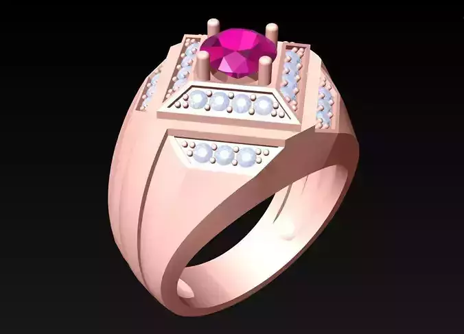 Diamond Rings - Mens Ring - N3133