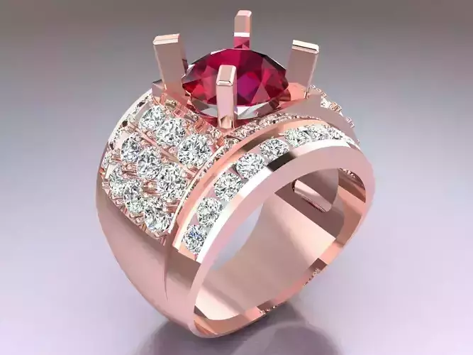 Diamond Rings - Mens Ring - N3138