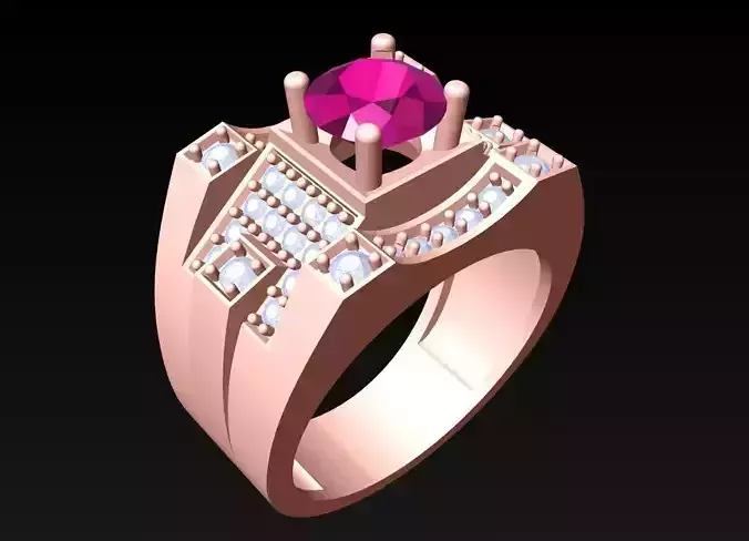 Diamond Rings - Mens Ring - N4154