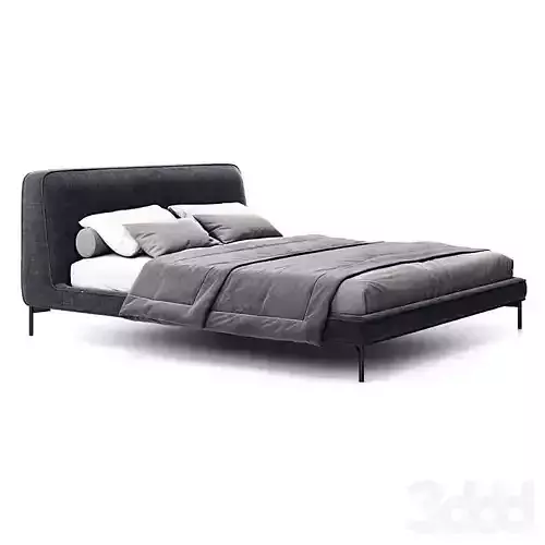Double bed 3D model