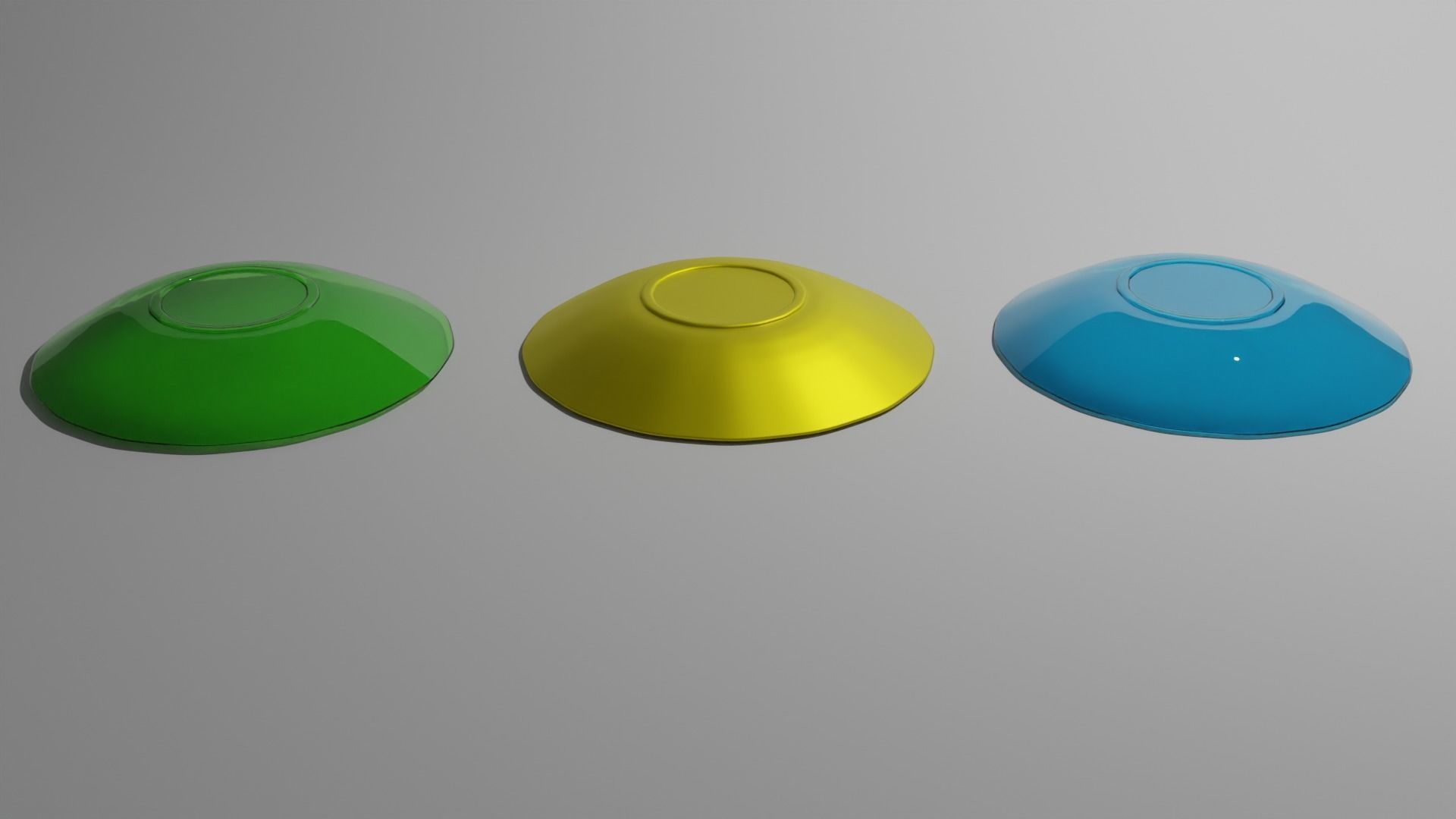 plate Low-poly 3D model_4