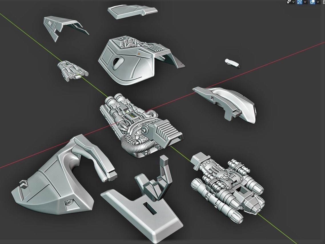 AG System - Wipeout 3D print model_27