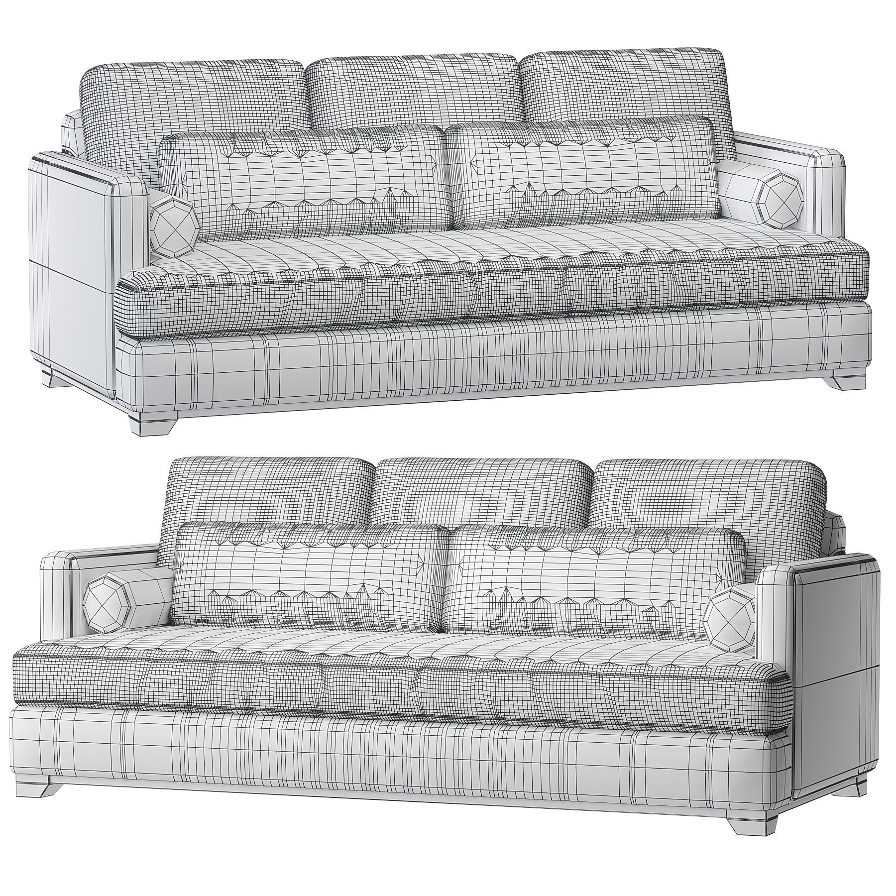 Lemieux et Cie Renan Sofa 3D model_3