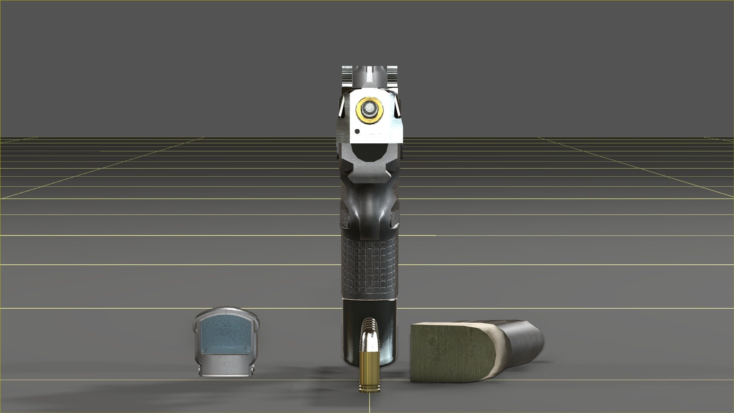 FN 509CC Edge Low-poly 3D model_24