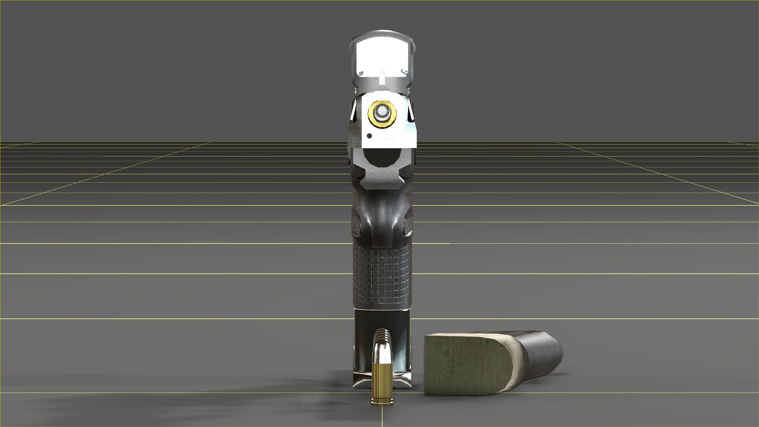 FN 509CC Edge Low-poly 3D model_26