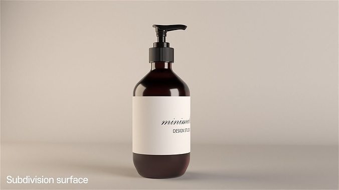 Aesop Handwash 3D Model Low-poly 3D model