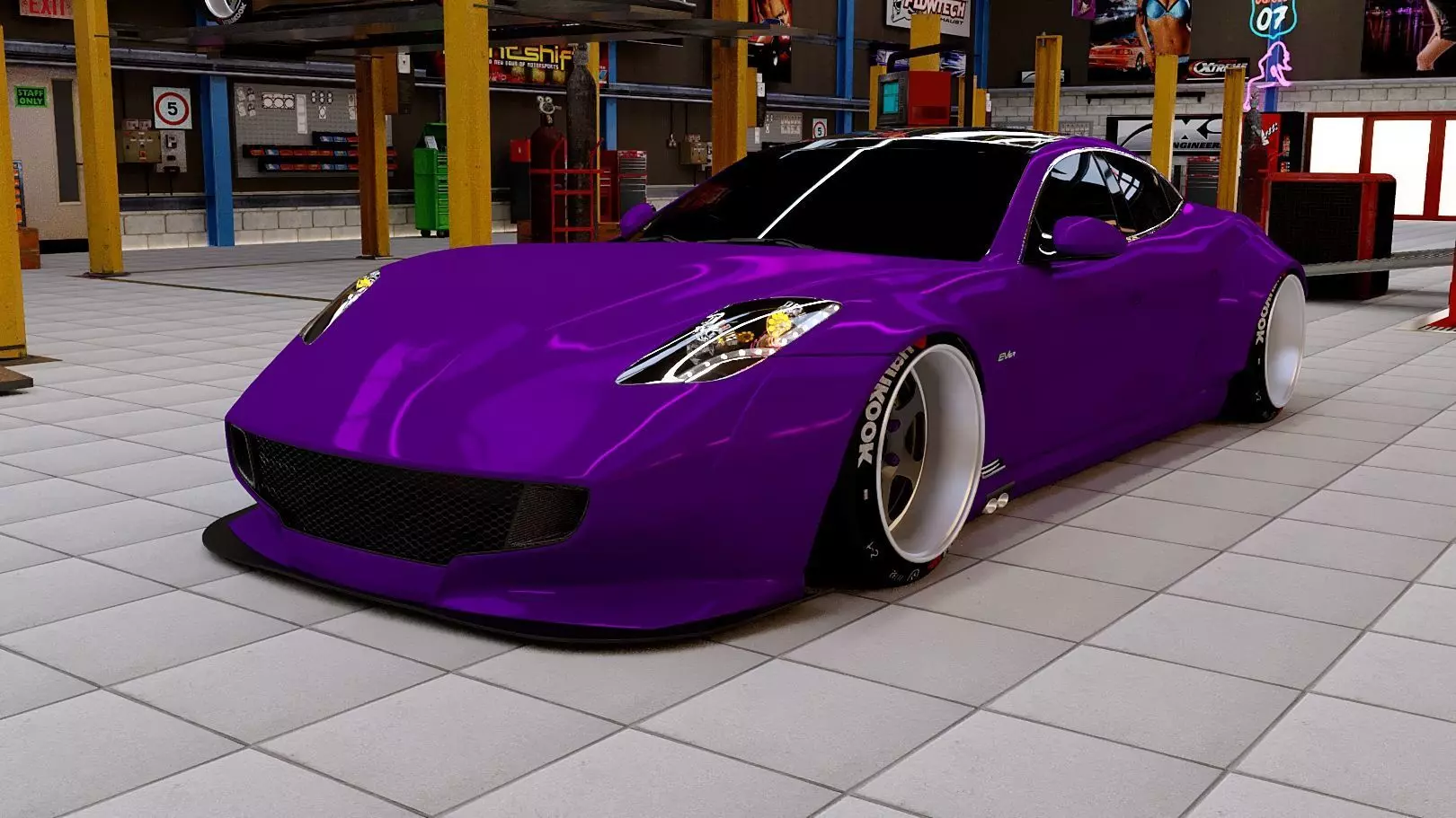 Karma Fisker 2012 Wide Body 3D model