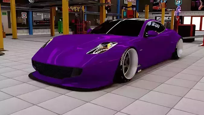 Karma Fisker 2012 Wide Body 3D model