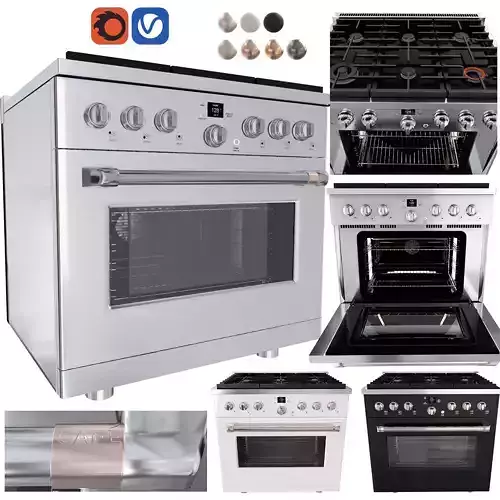GE Cafe 36 inch Smart Commercial-Style Range with 6 Burners