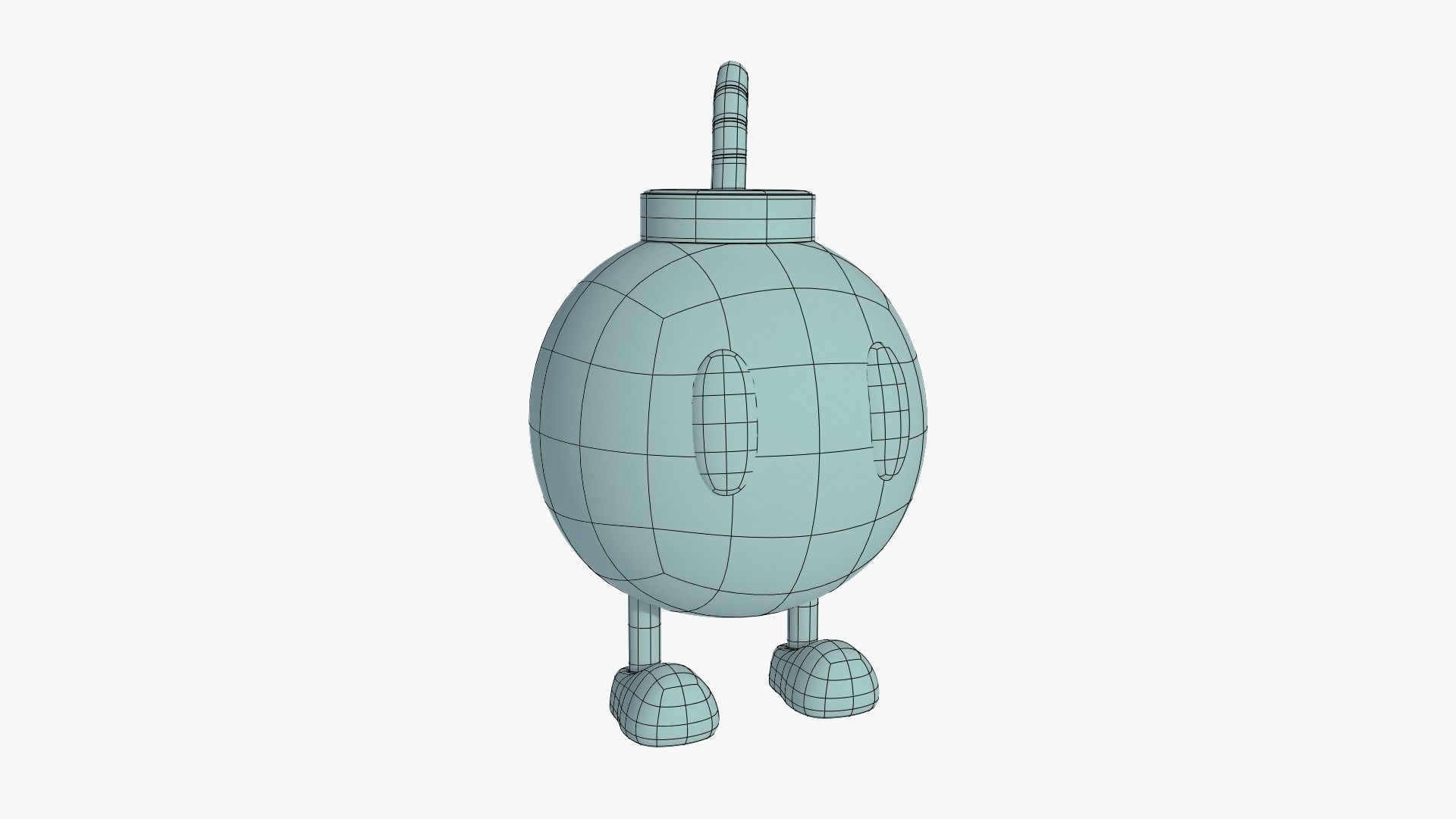 Bob Omb - Mario 3D model_2