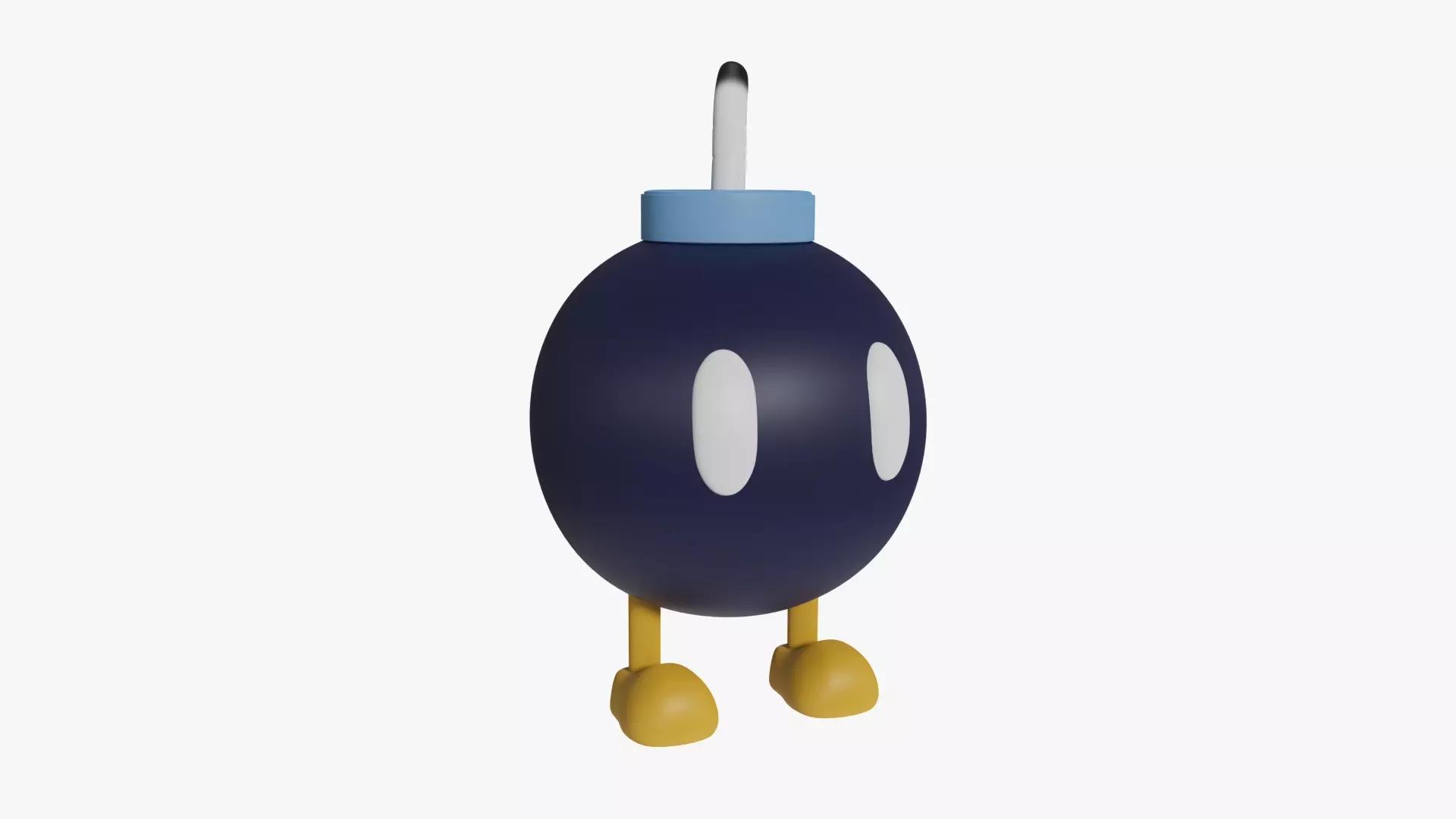 Bob Omb - Mario 3D model_0