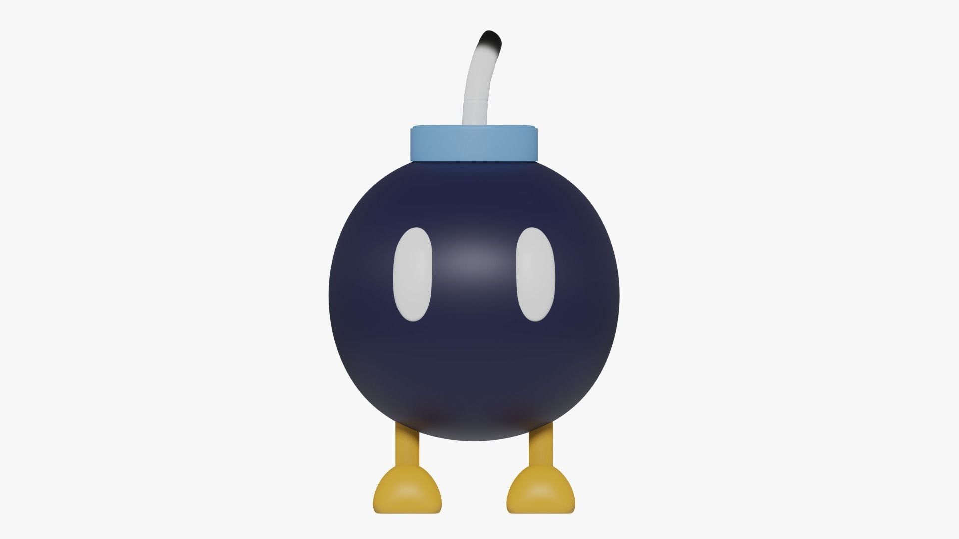 Bob Omb - Mario 3D model_4