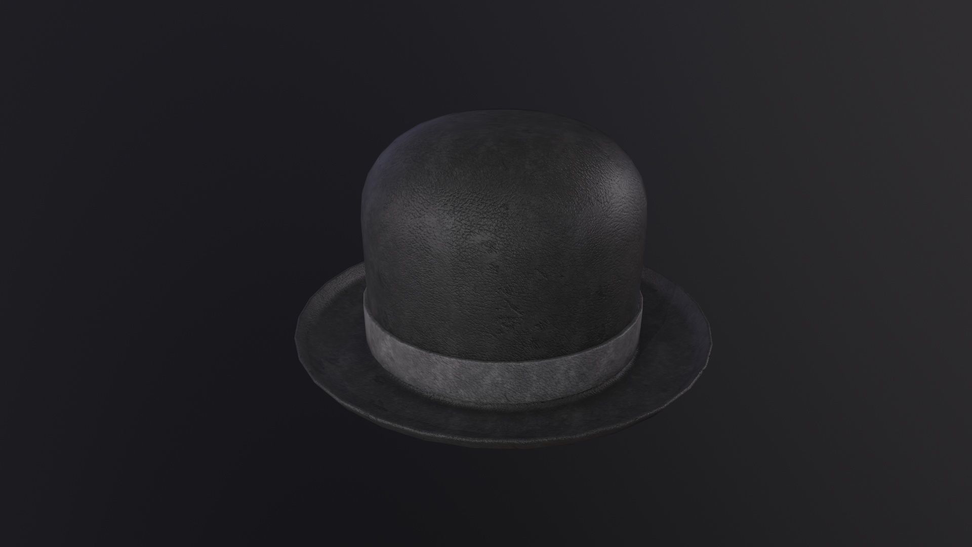 3D model Bowler Hat 3D Model VR / AR / low-poly | CGTrader