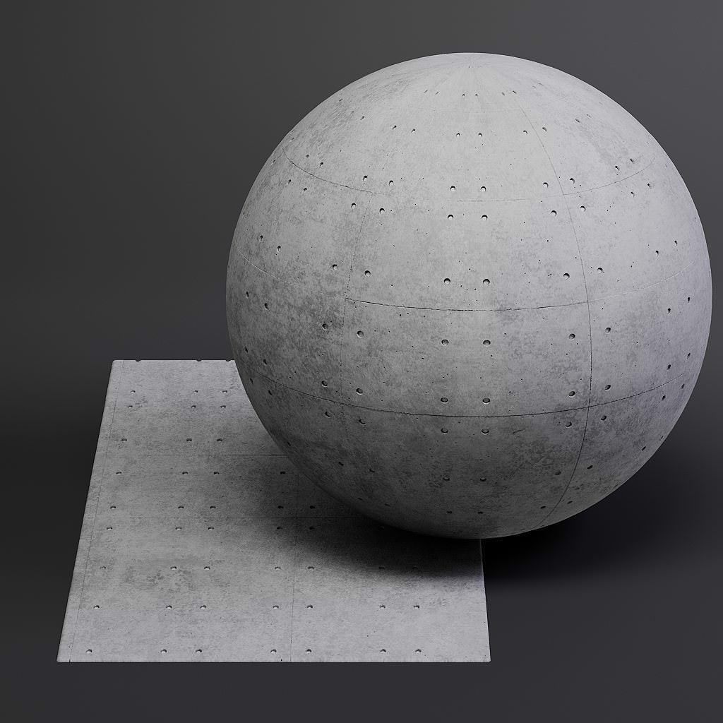 Concrete vol09 Structured 8K Seamless PBR Materials Texture_35