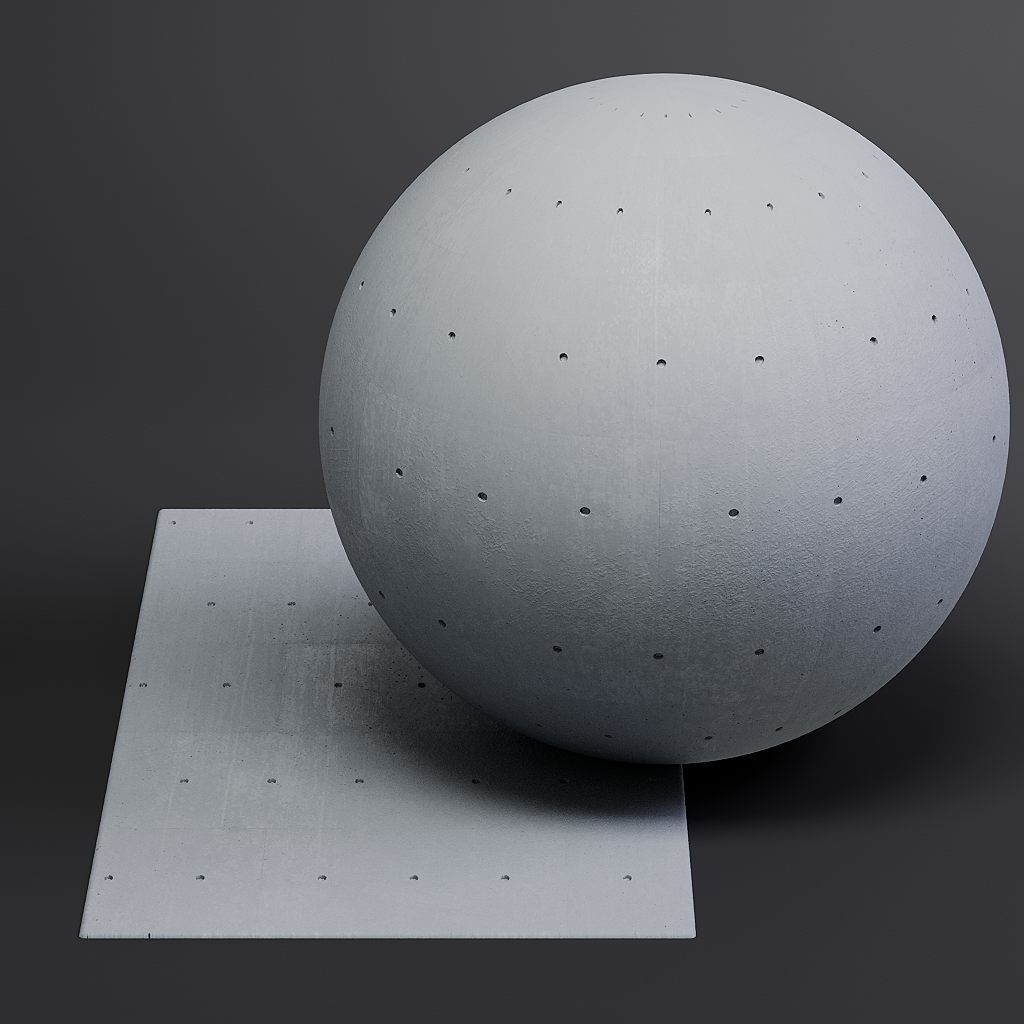 Concrete vol09 Structured 8K Seamless PBR Materials Texture_45