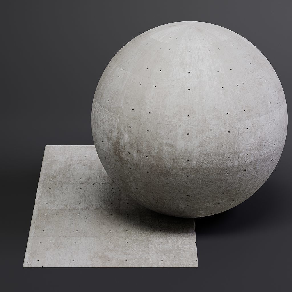Concrete vol09 Structured 8K Seamless PBR Materials Texture_33