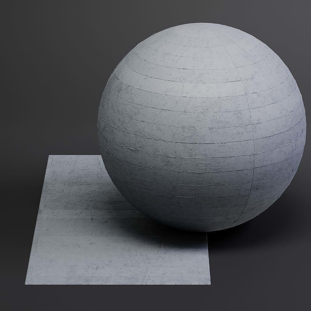 Concrete vol10 Structured 8K Seamless PBR Materials  Texture_7