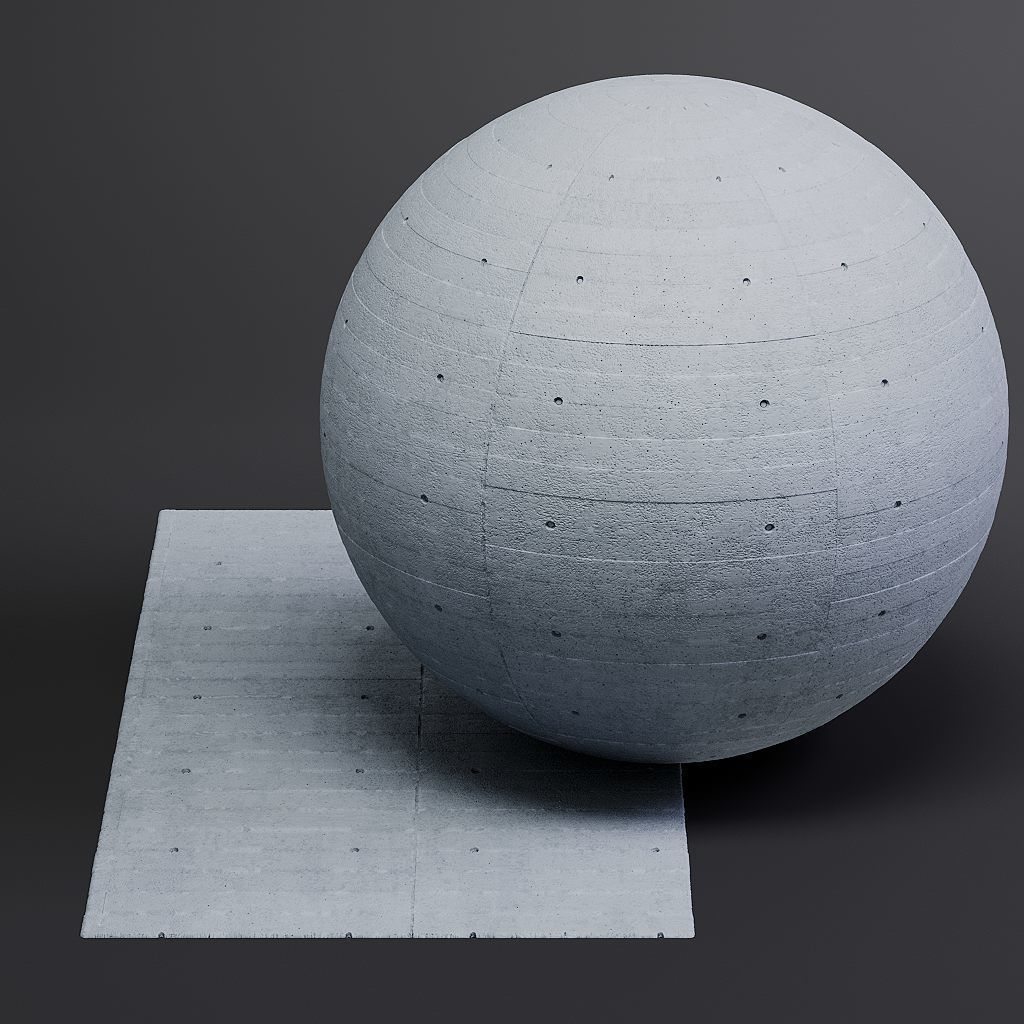 Concrete vol10 Structured 8K Seamless PBR Materials  Texture_3